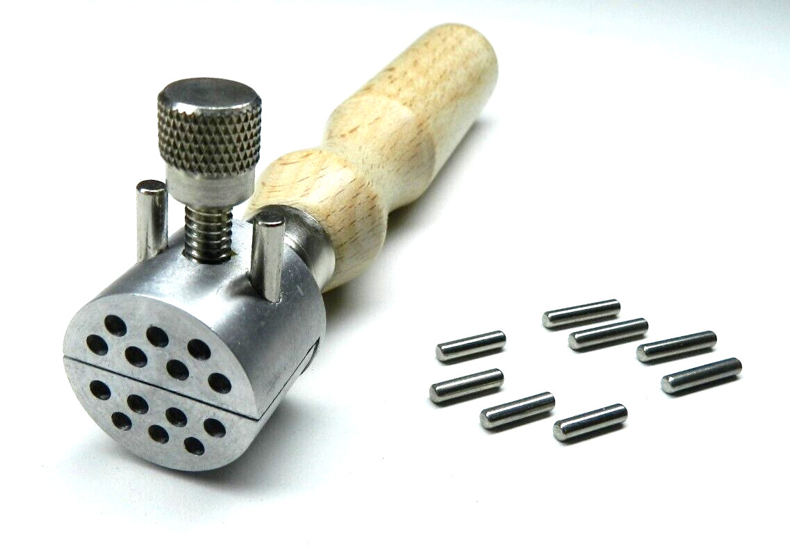 Jewelers Universal Work Holder Mini Peg Clamp Ring Vise Hand Held Engraving Tool