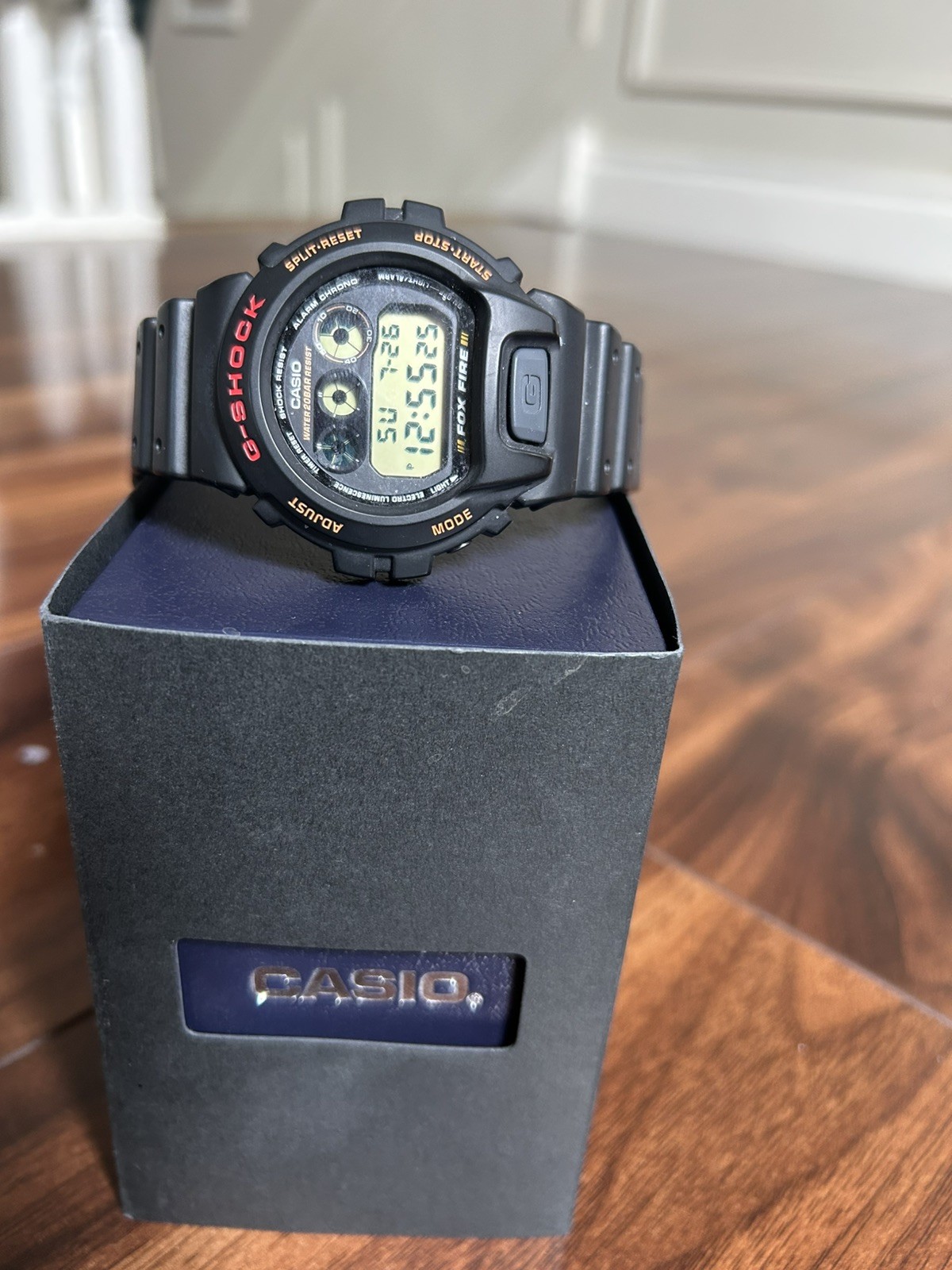 Casio G-Shock JDM DW-6900 BASIC GOLD ACCENT Black Gray Red Orange DW-6900B-9 ’10
