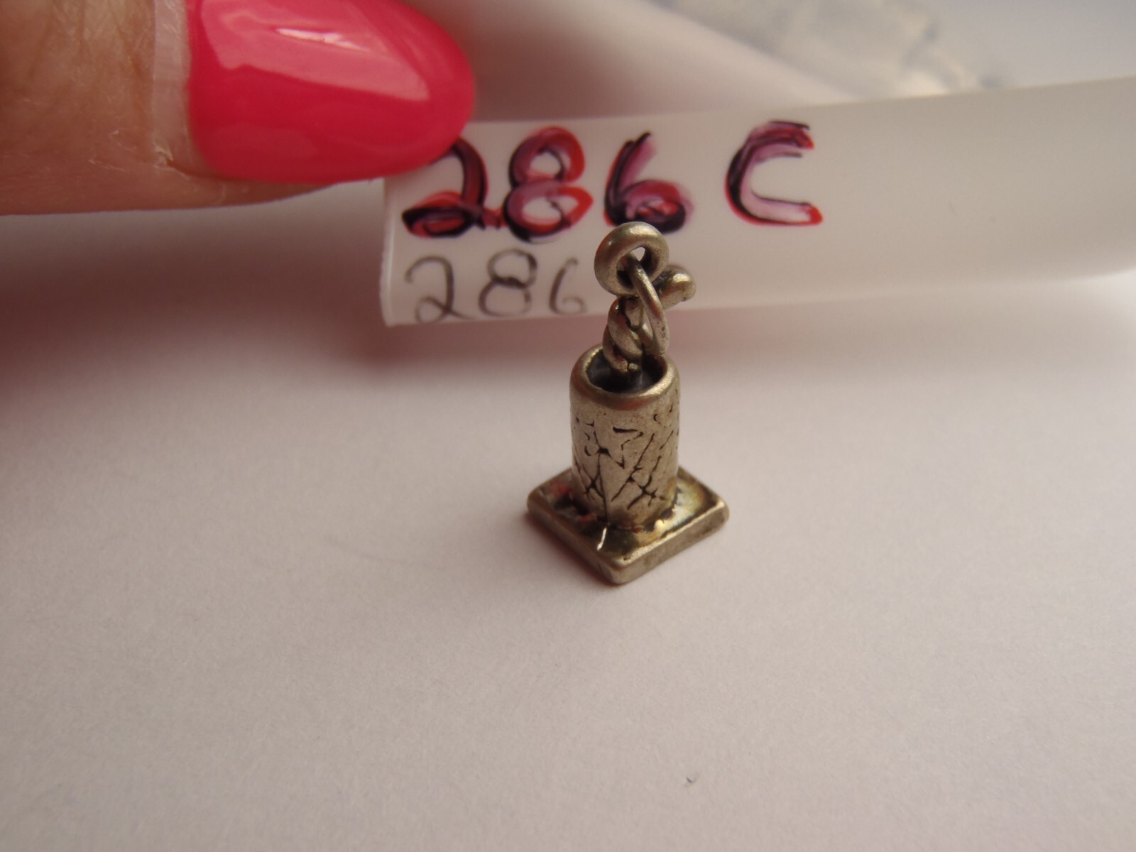 925 Sterling Silver Firecracker Fireworks Charm Made in USA Free Shipping