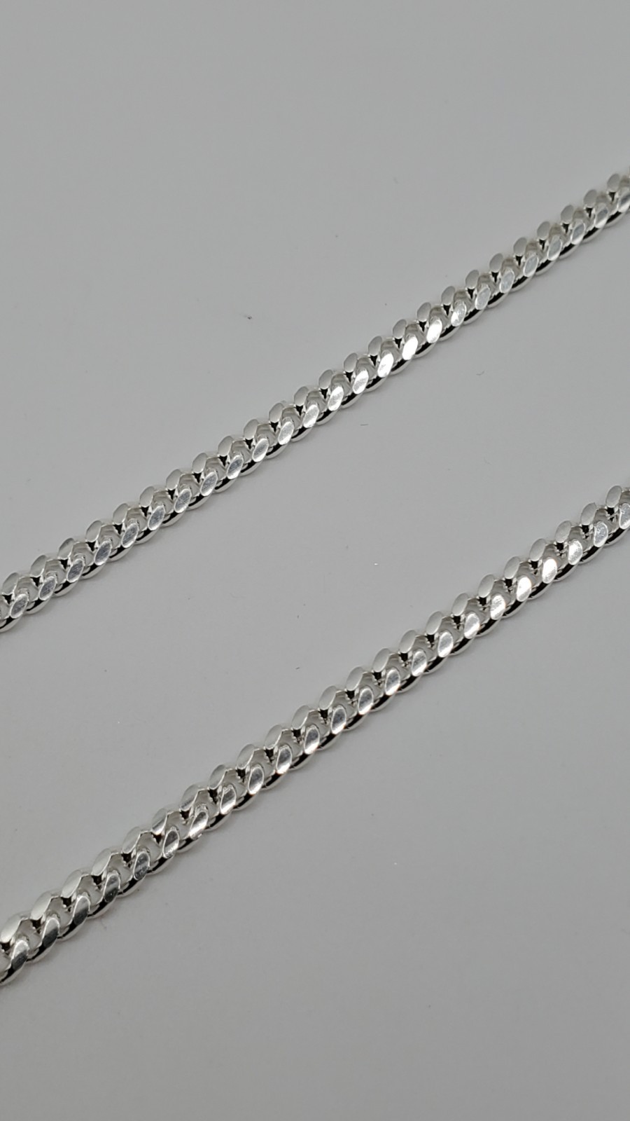 Solid 925 Sterling Silver Miami Cuban Chain 4.9mm 20-24″ Lobster Men Italy, NEW