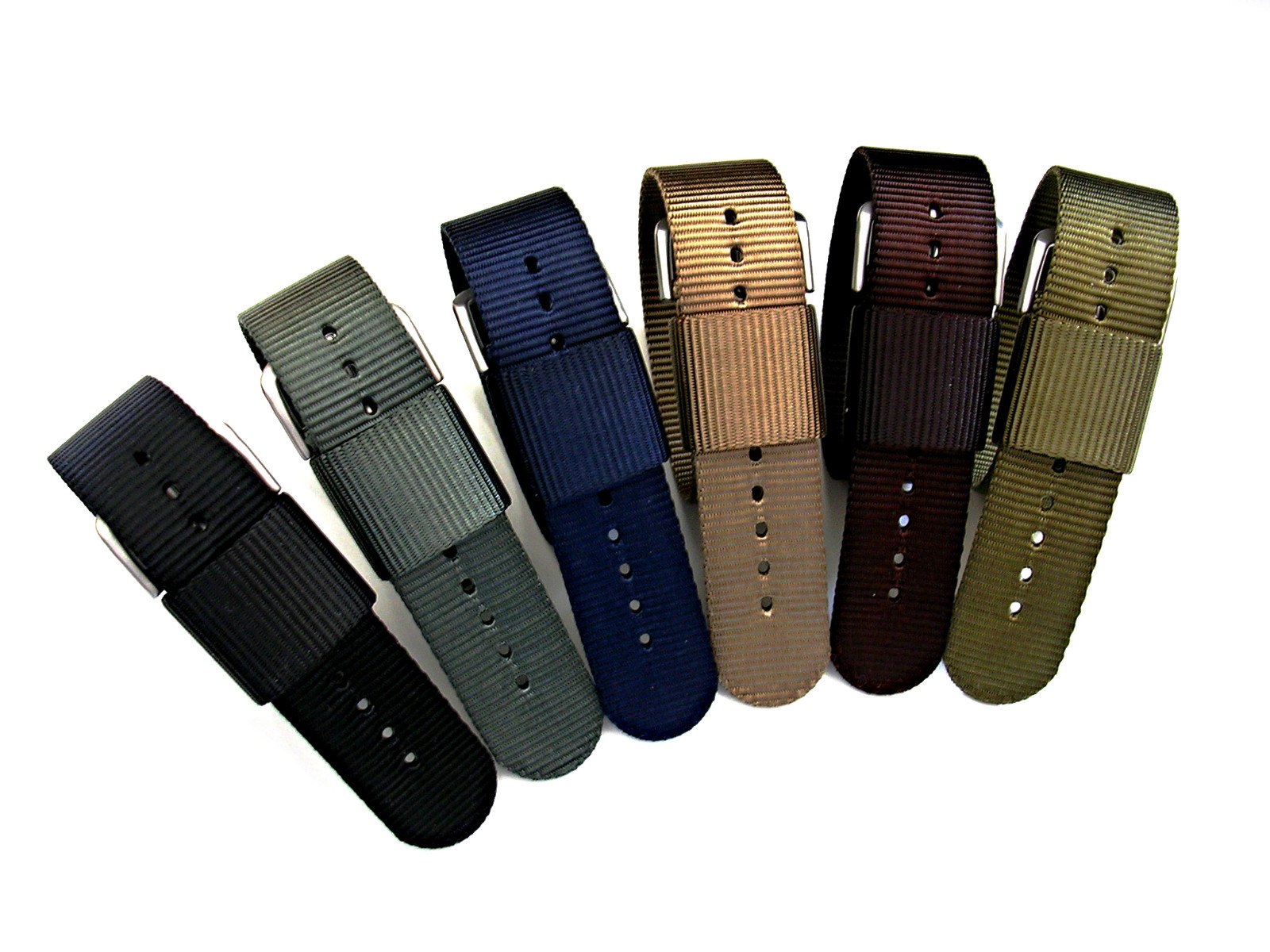 NATO ® 1pc RAF Heavy Nylon single pass Pilot sport watch band strap IW SUISSE
