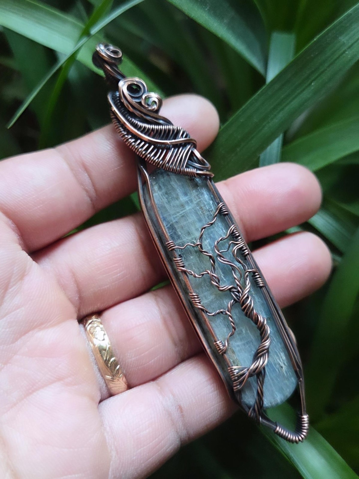 Blue Kyanite Necklace