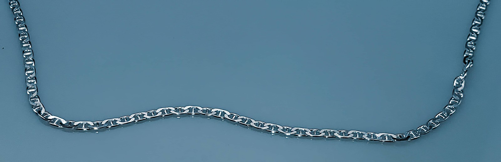 Italian Made Mariner Link Chain 080-3.0MM .925 SOLID Sterling Silver Necklace