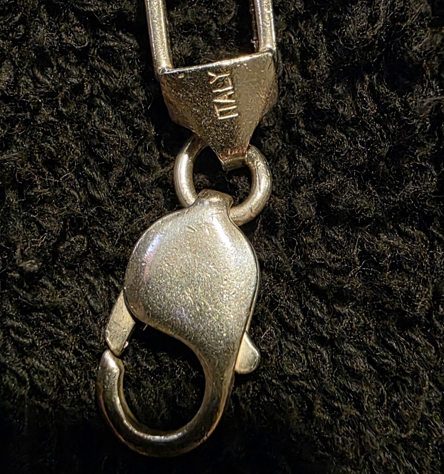 Heavy Men’s 20″ Solid .925 Sterling Silver Box Chain Italy 93.4g Chunky