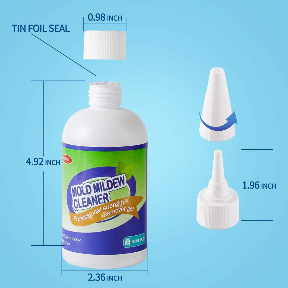 GELIVABLE Mold Mildew Cleaner Gel Household for 8 Fl Oz (Pack of 1)