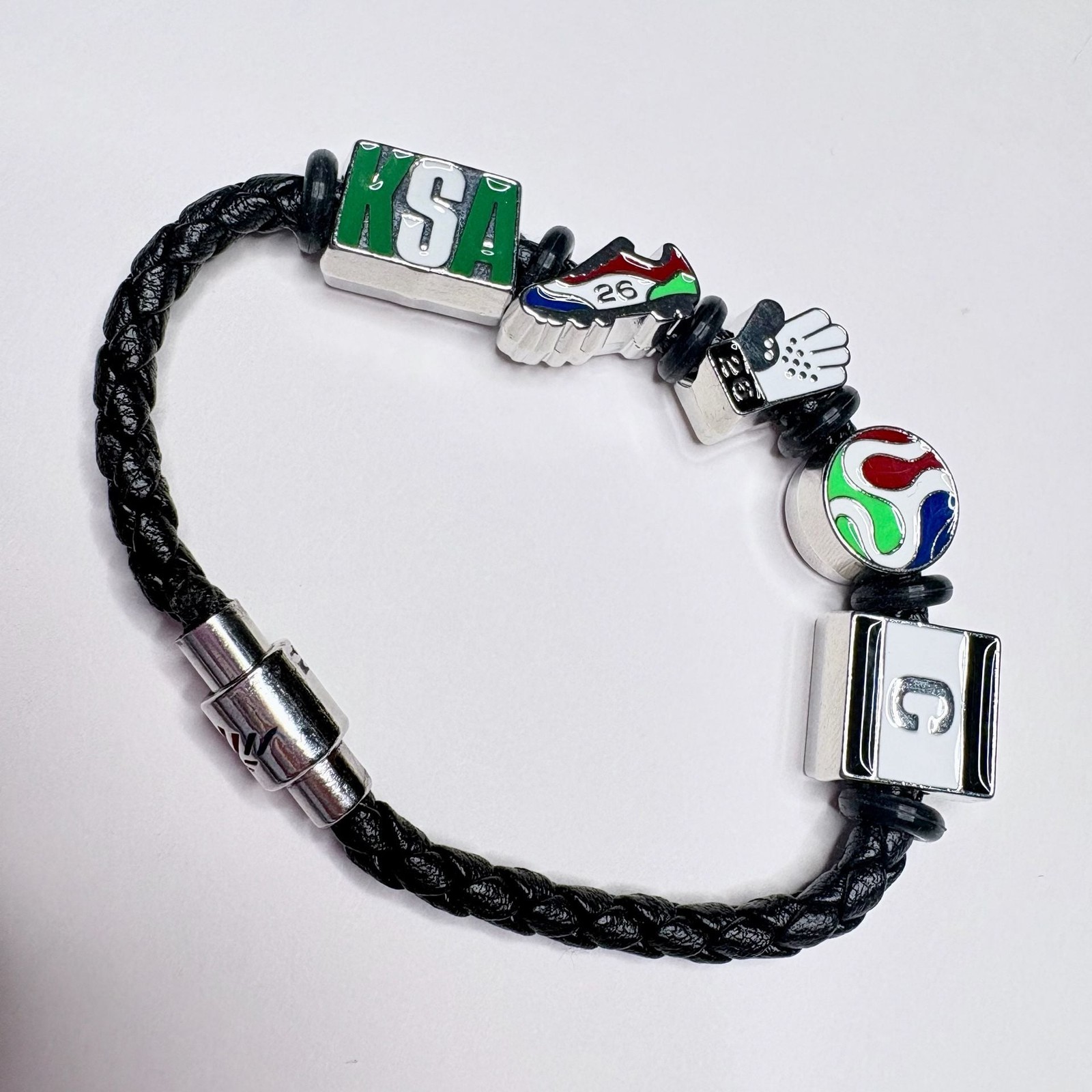 KSA SAUDI ARABIA FIFA World Cup BofA 2026 Charm Bracelet Set