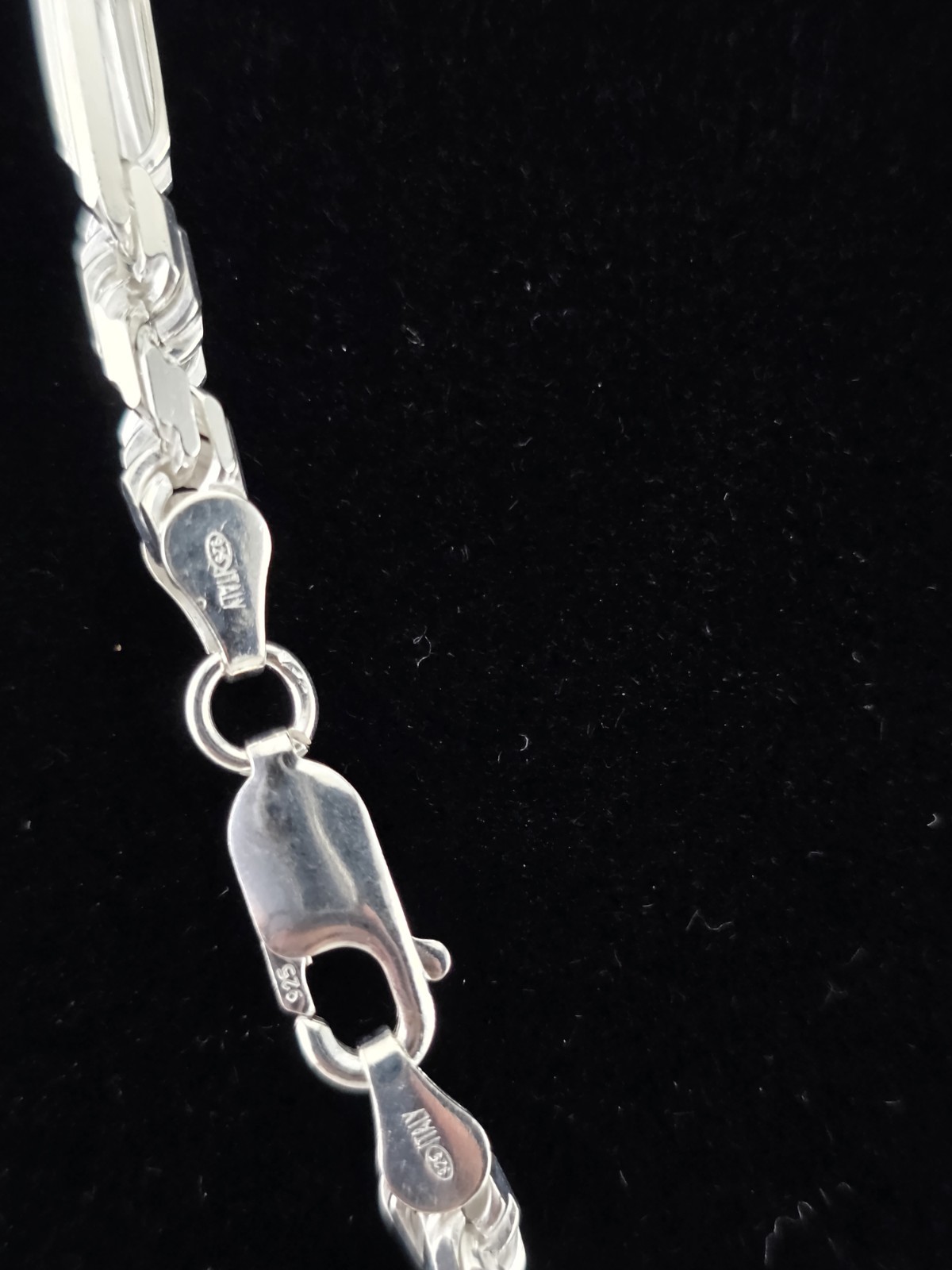 22″ 4mm Sterling Silver Milano/Figarope Chain