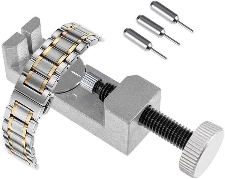 Metal Watch Band Link Remover Tool Kit Adjustable Bracelet Strap Pin Repair Tool