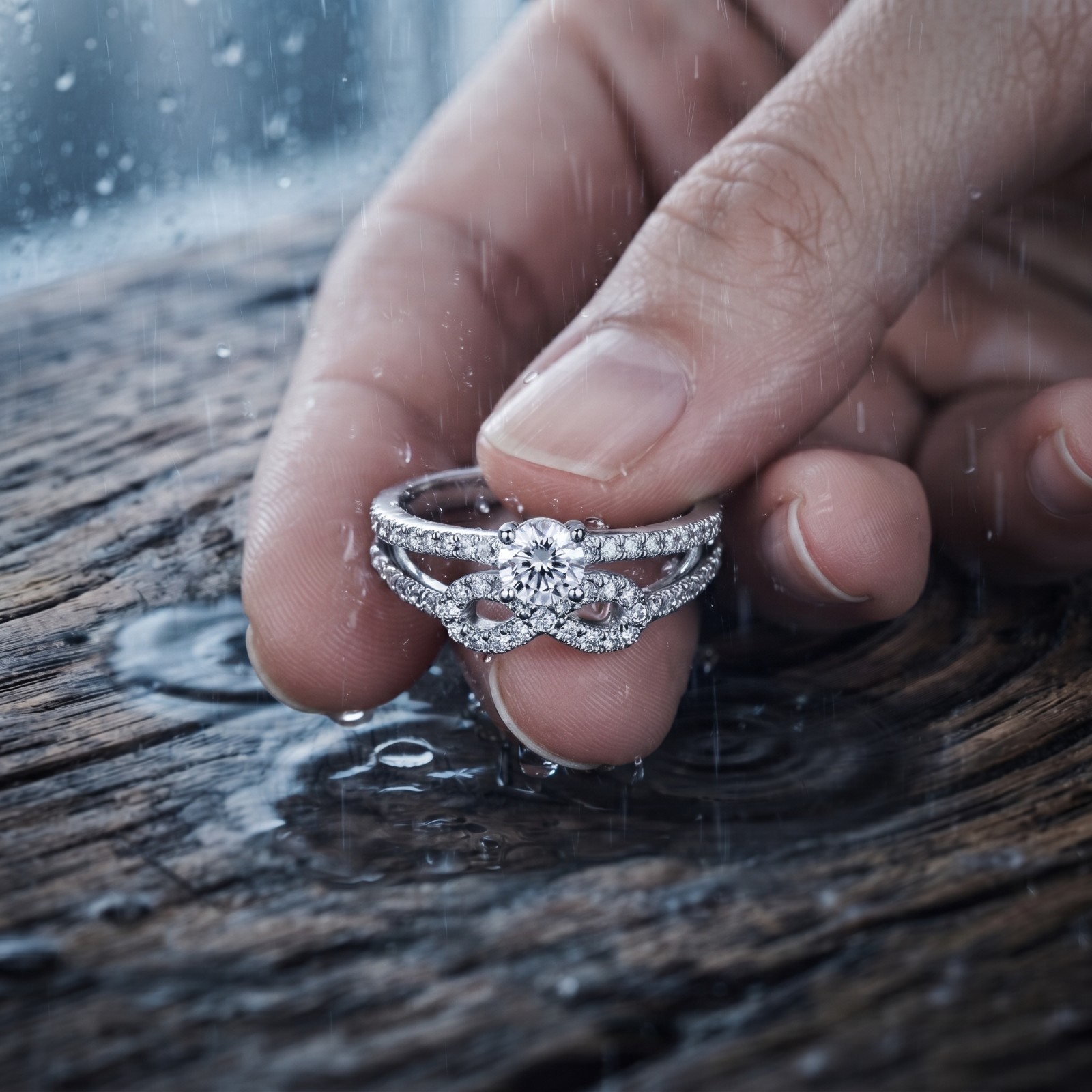 Natural Diamond Round Cut 3.00 Carat Solid 14K White Gold Special Occasion Ring