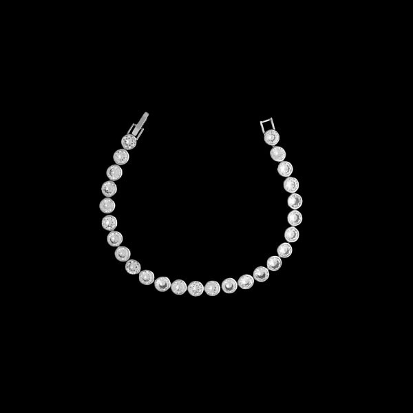 Broadway Bezel Diamond Tennis Bracelet