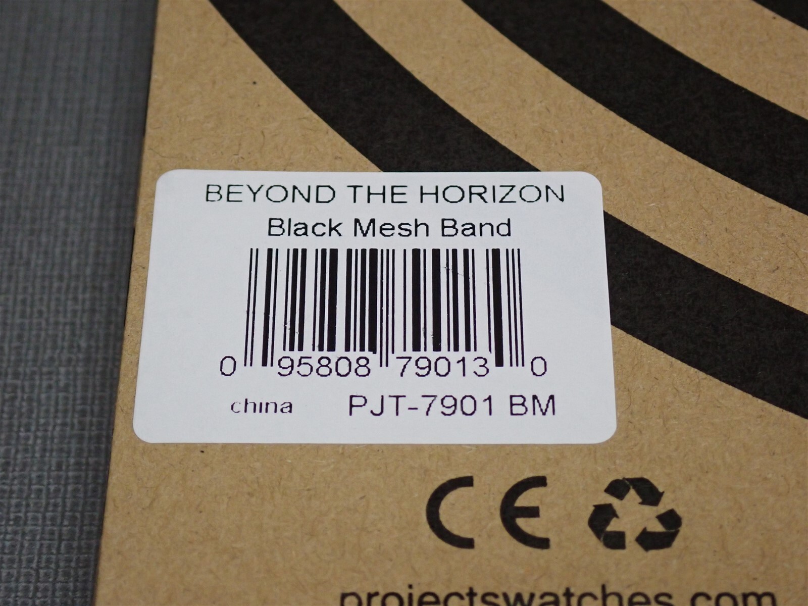 NEW Projects Watches PJT-7901 BM Beyond The Horizon 40mm Black Mesh Band Watch