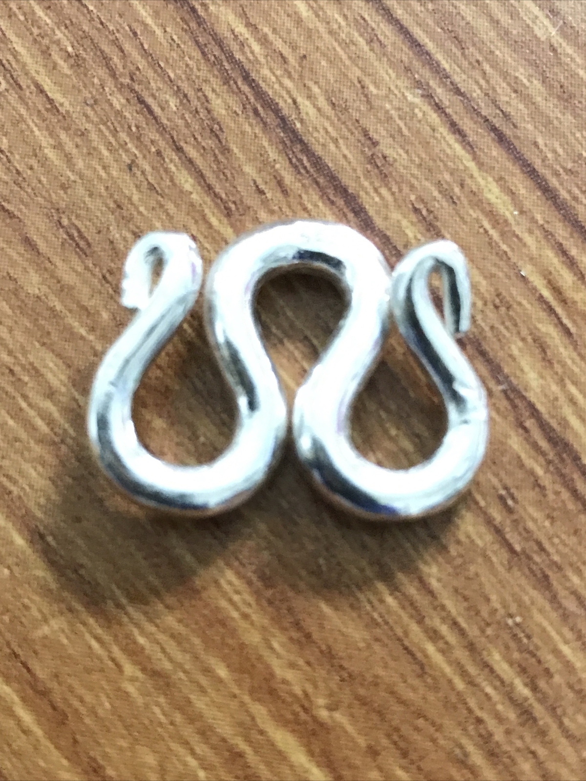 999 FINE silver Handmade M clasp Lock