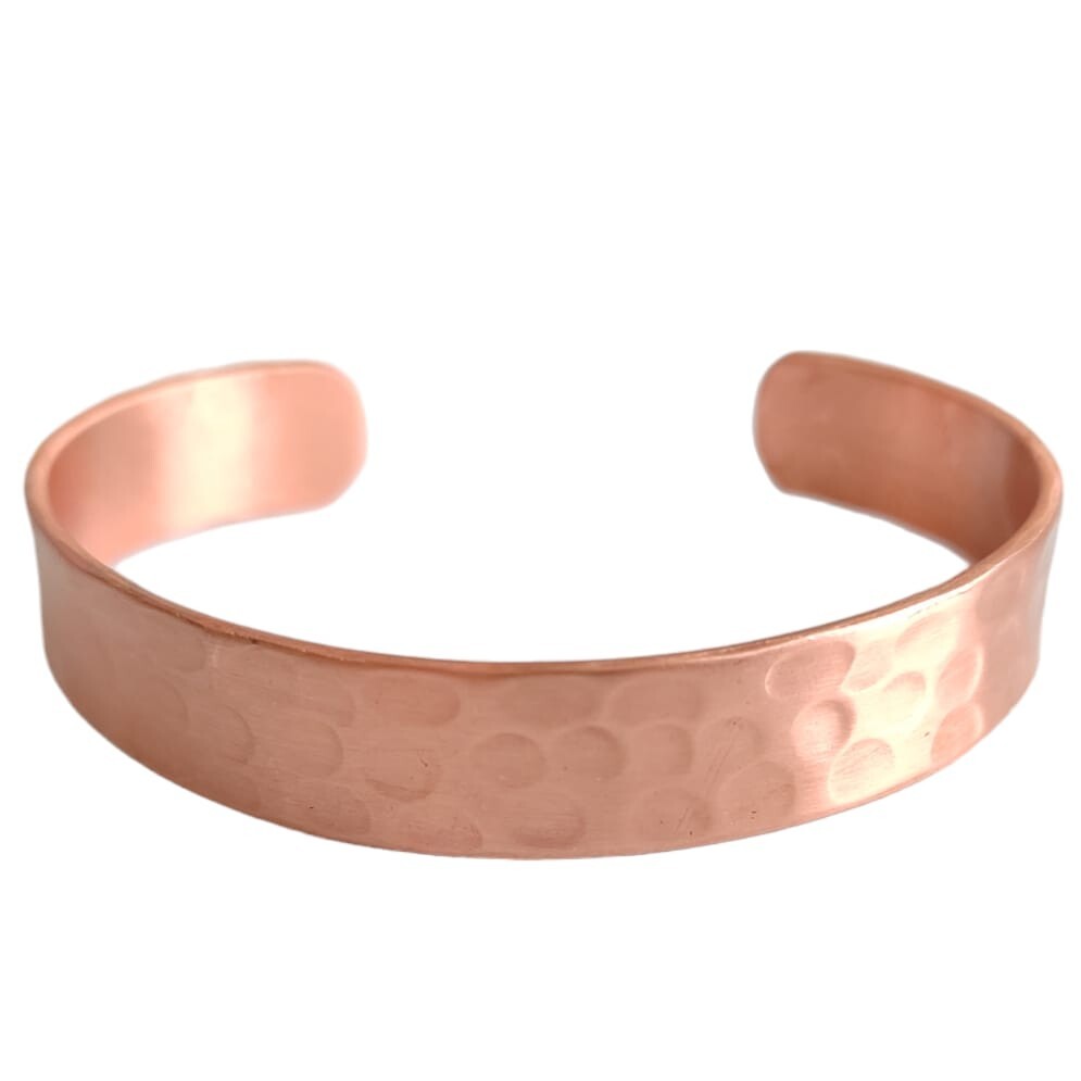 100% Pure Copper Bracelet Heavy Hand Made Healing Unisex Men Women 35gr 1.25oz