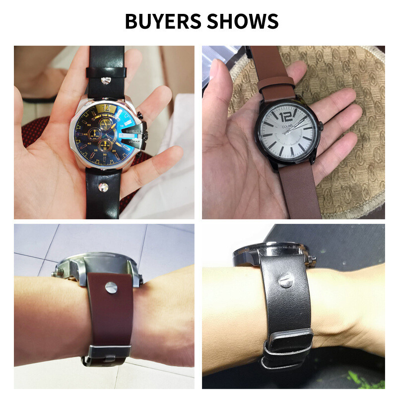 Genuine Leather Watch Band Strap for Diesel DZ7332 7314 7311 22 24 26 28 30 32mm