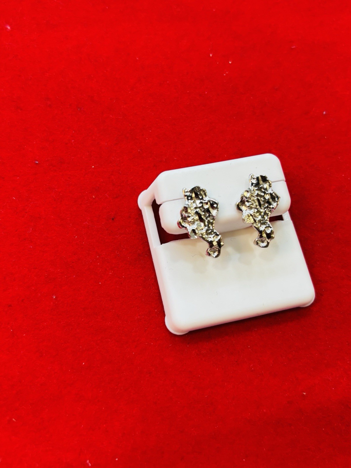 Sterling Silver 925 Stud Earrings Butterfly Closure No Stone Lobe Jewelry