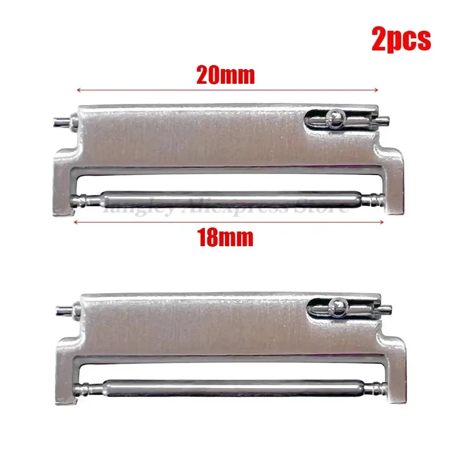 1 Pair Watch Strap Adapter 18mm To 20mm 22mm,20mm To 18/20/22mm,22mm To 22mm