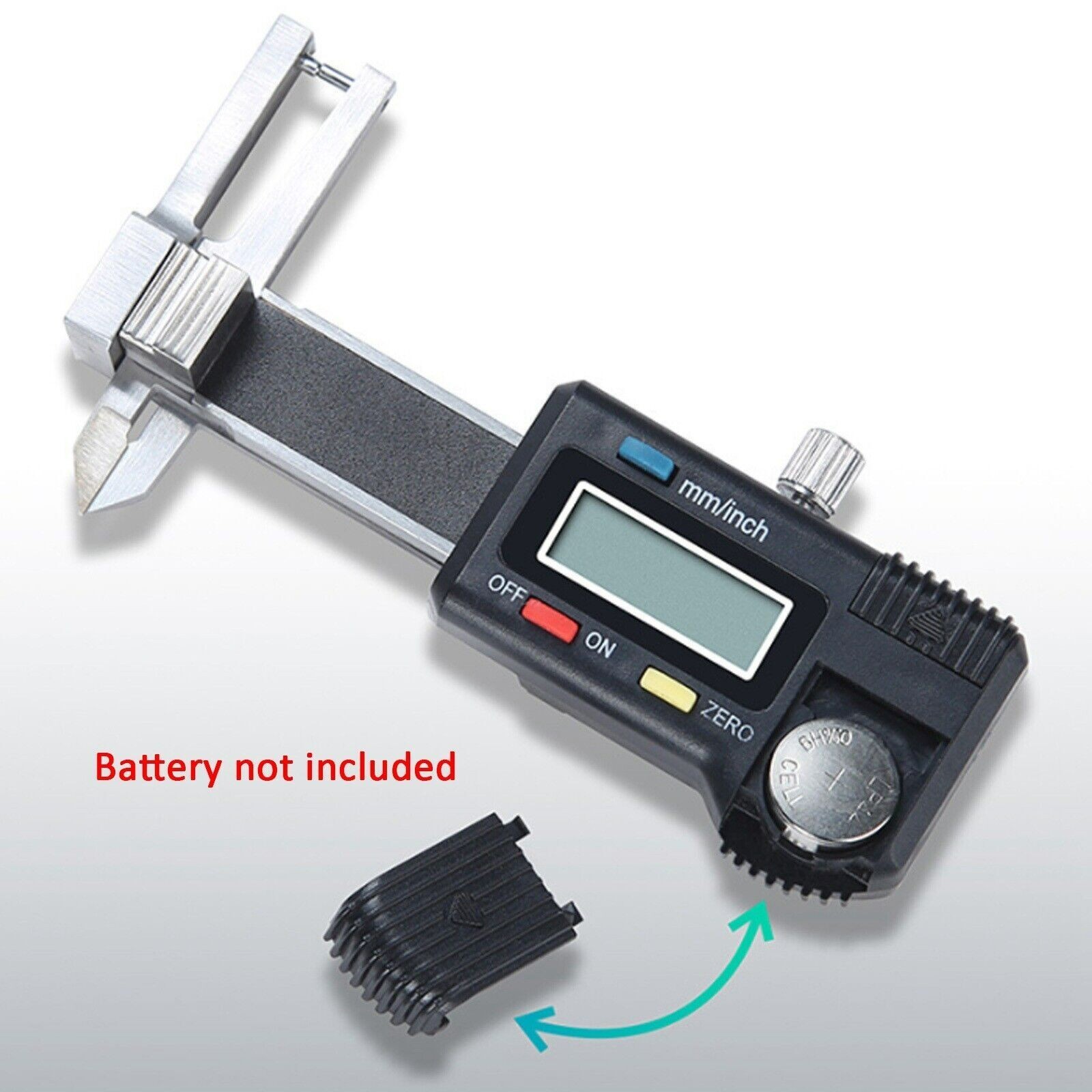 Digital LCD Jewelry Caliper Measuring Tool For Pearl Diameter Thickness 0-25mm