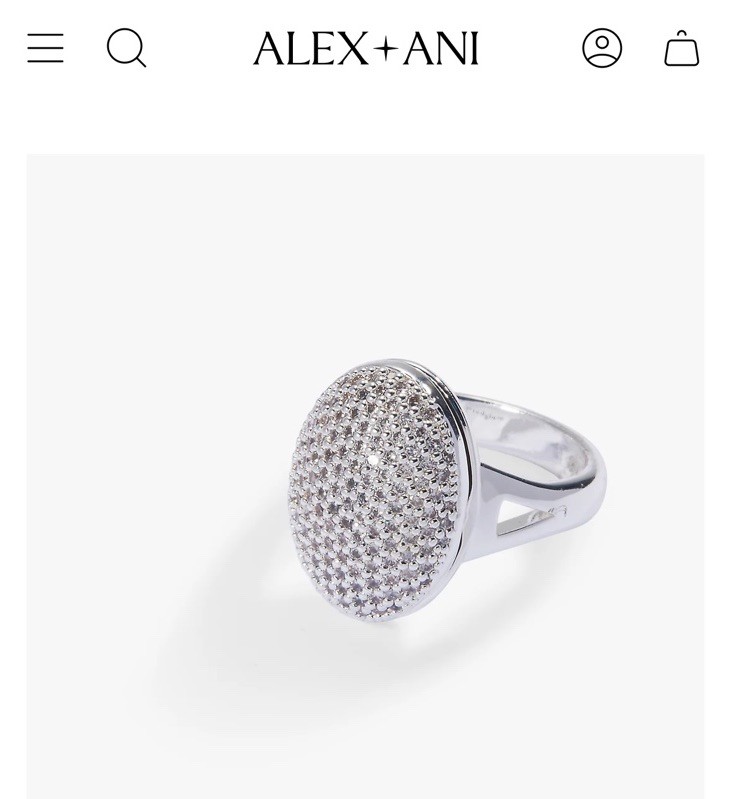 Authentic New Alex + Ani 💍The TWILIGHT SAGA Bella’s Engagement Ring-Size 7-LE