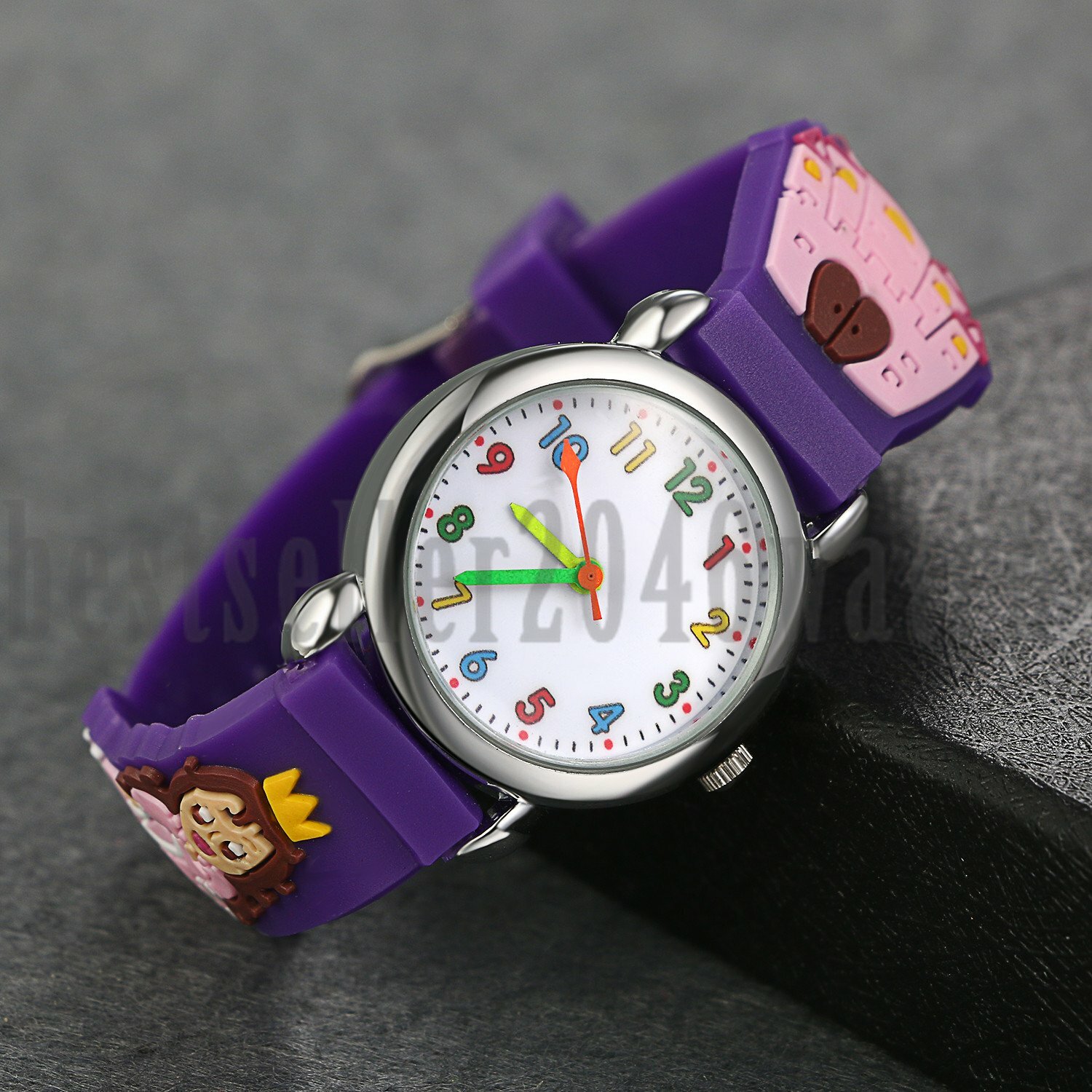 Cute Cartoon Pattern Watches Children Kids Girls Quartz Analog Wrist Watch Xmas