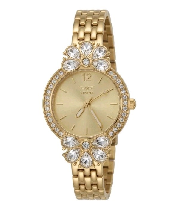 Invicta Wildflower Women’s Watch – 30mm, Gold (69103)