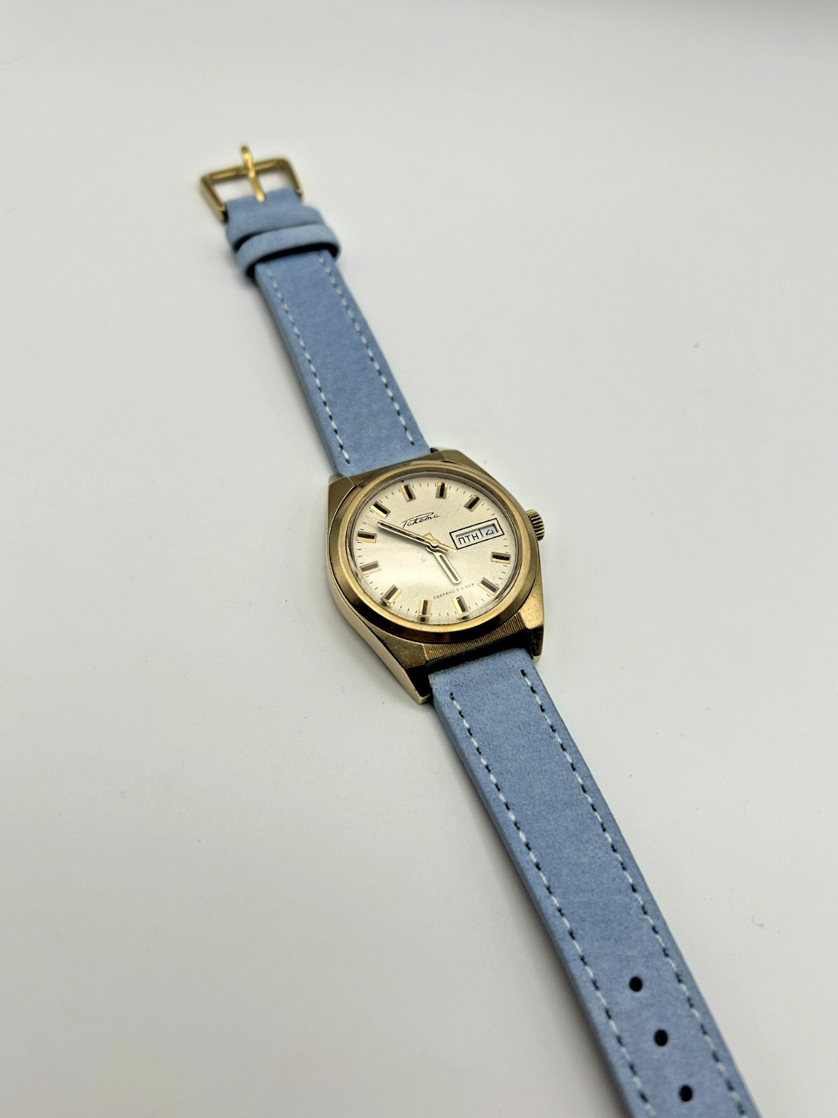Vintage Raketa (Ракета) “Rolex” Style Watch | Gold Plated | Cal. 2628.H | USSR
