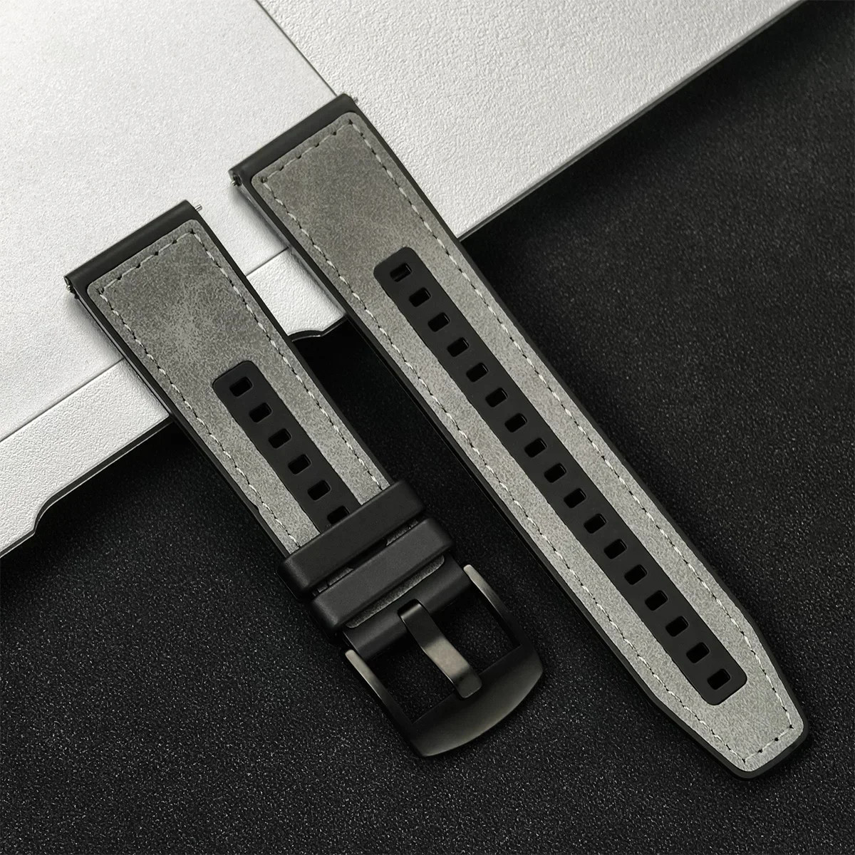 22Mm 20Mm Leather Strap for Xiaomi Redmi Watch 3/5 Active/ 3/5 Lite Soft Band fo
