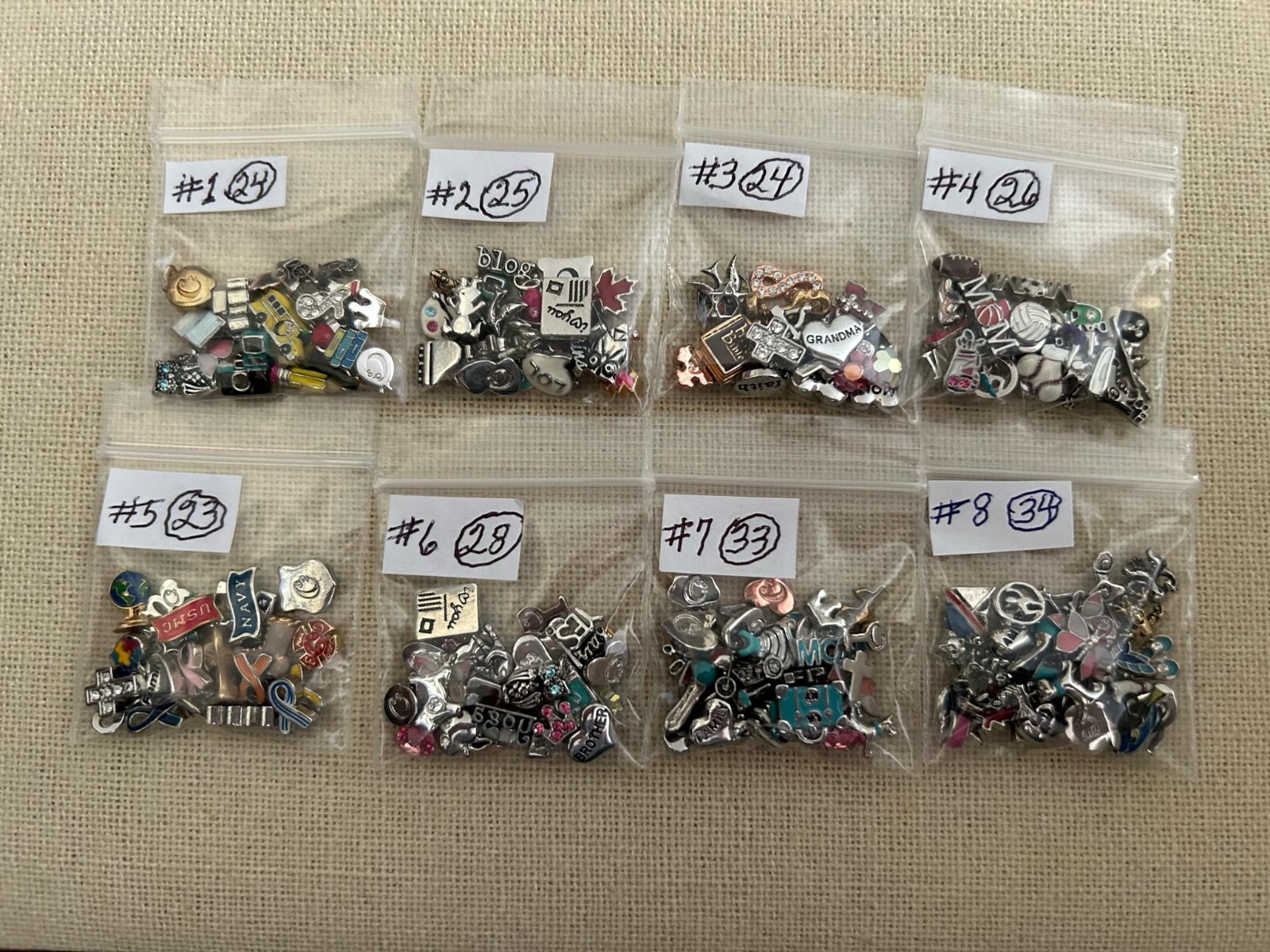 Origami Owl “Your Choice” of Charm Lots for Lockets “New” #3