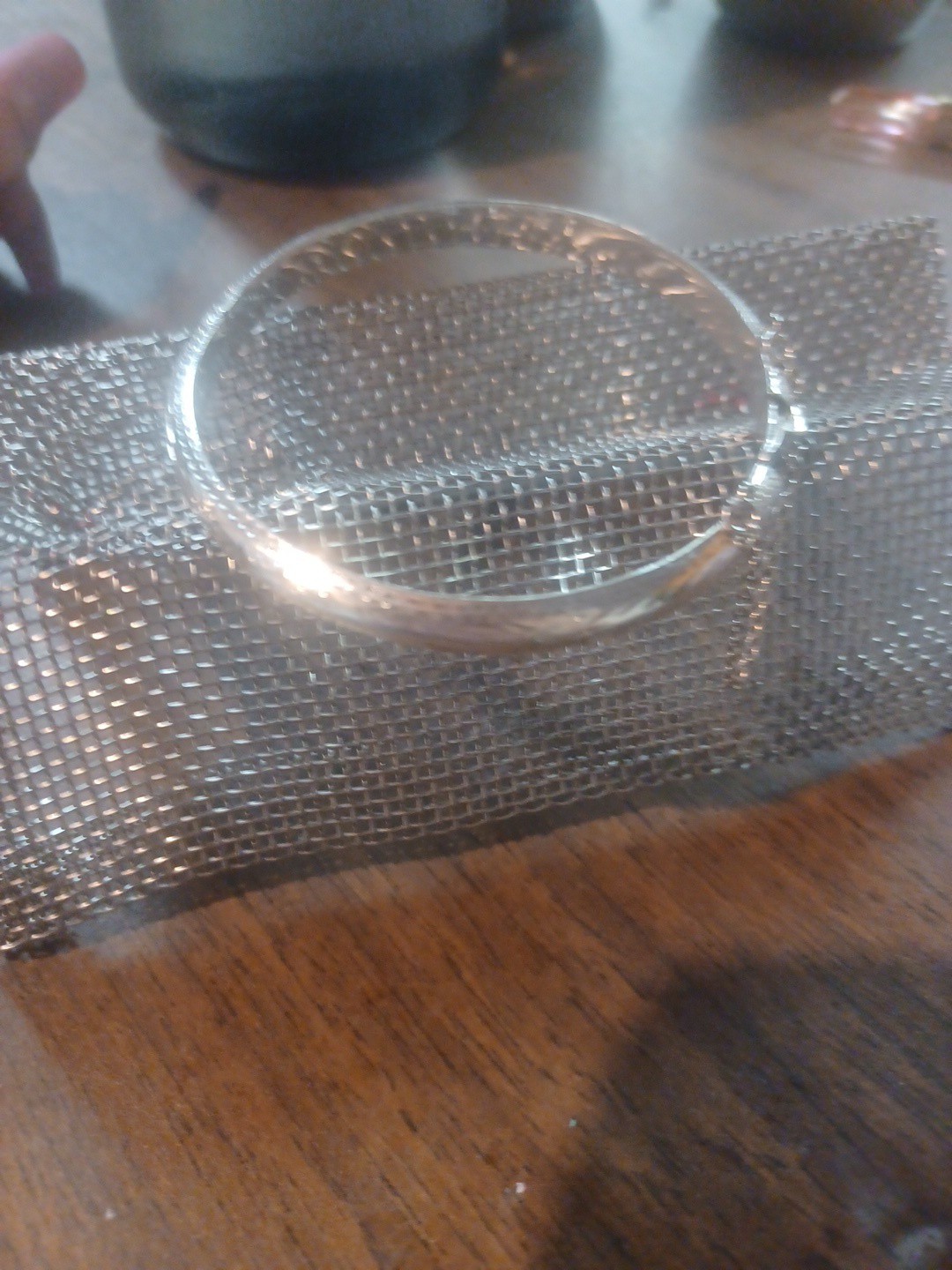 Vintage 925 Sterling Silver Etched Hinged Bangle Bracelet 7.25 Safety Chain 6.7g