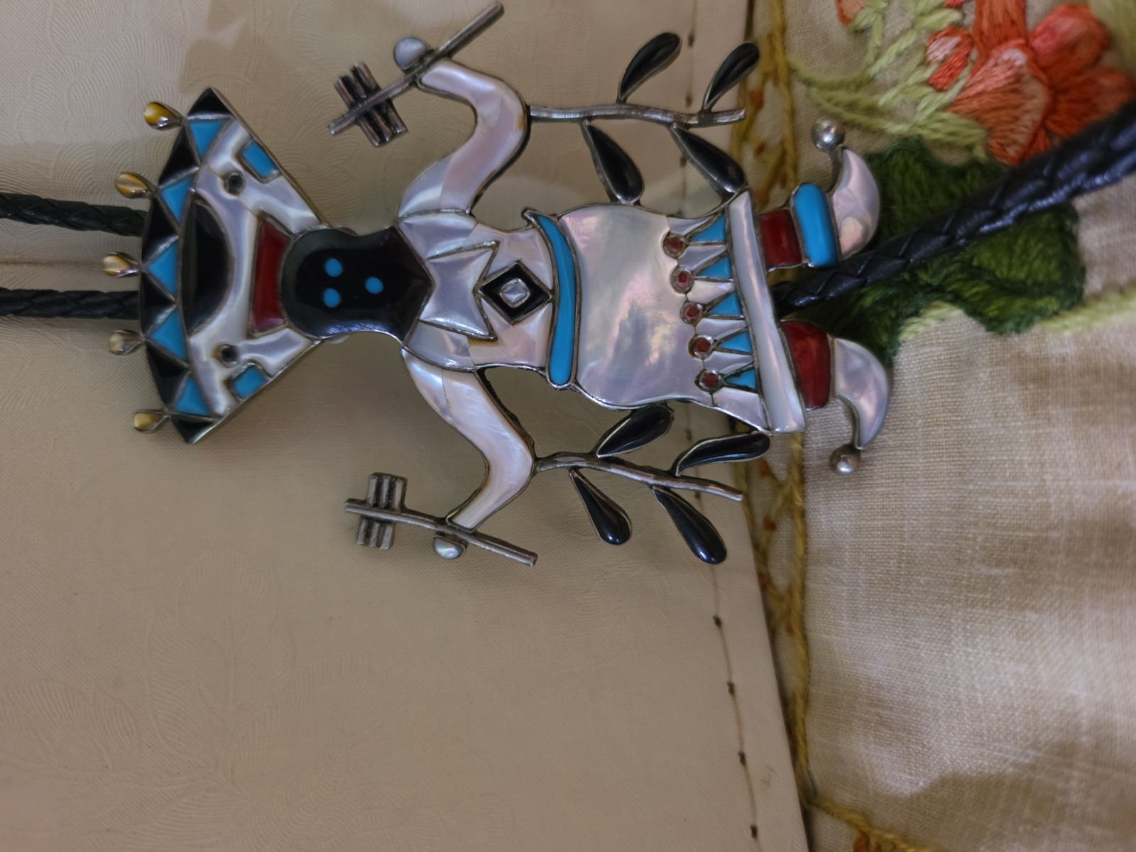 Vintage Zuni Bolo Tie
