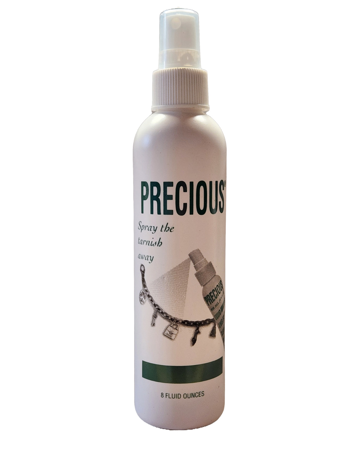 Precious Jewelry Cleaner — 8 fl oz — Removes Tarnish & Cleans Fine Jewelry