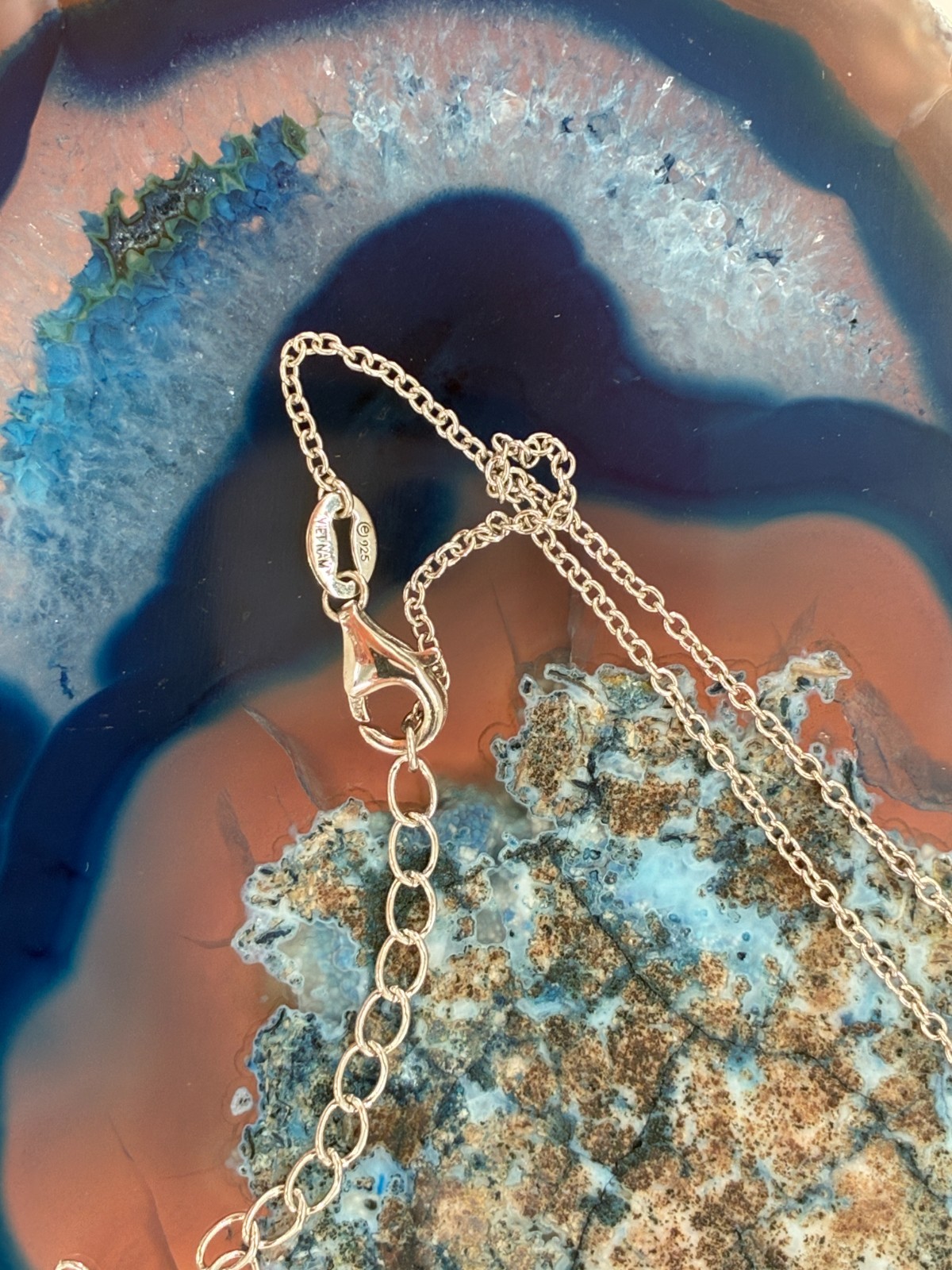 Diamonique Four Heart Clover Leaf Pave Convertible Pendant Necklace Sterling 925