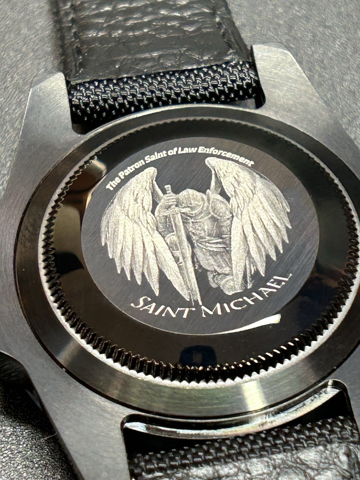 Sevin Custom Peacemaker Automatic Watch NH36-Police Law Enforcement