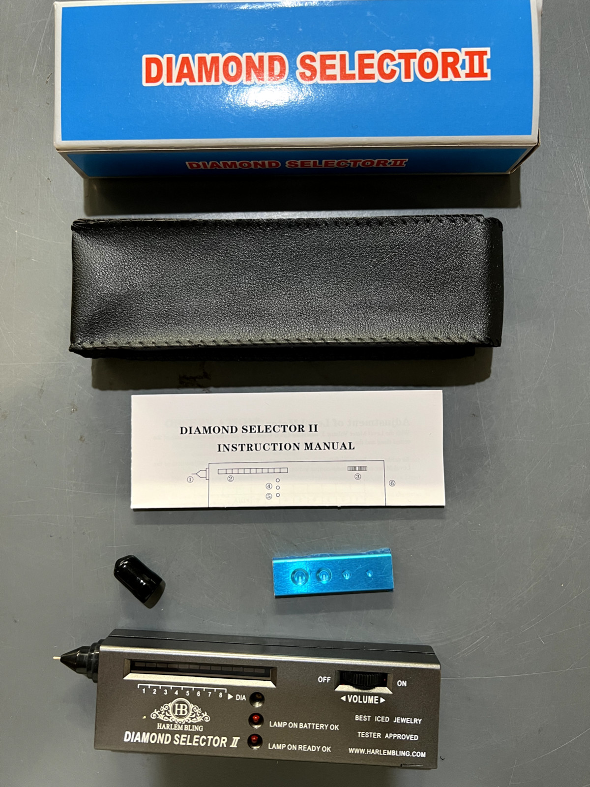 Harlembling Diamond Tester – Diamond Selector II – Test Diamond, Moissanite & CZ