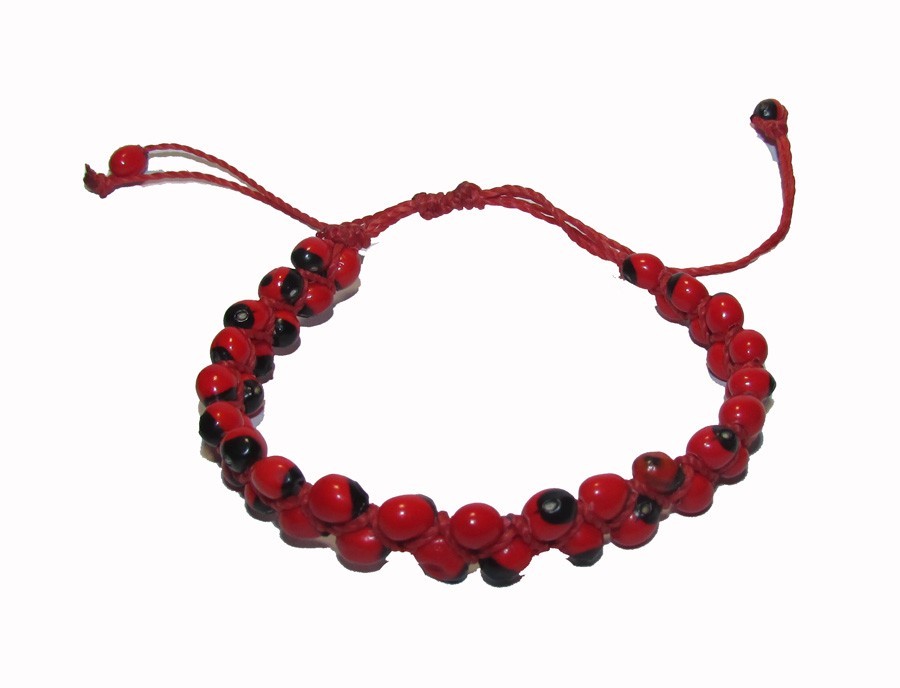 New red Adjustable Bracelet String good luck protection against evil eye #1
