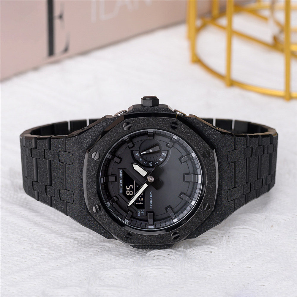 Frost Gold Stainless Steel Bezel AP Mod Kit Case Band Strap for G-SHOCK GA-2100
