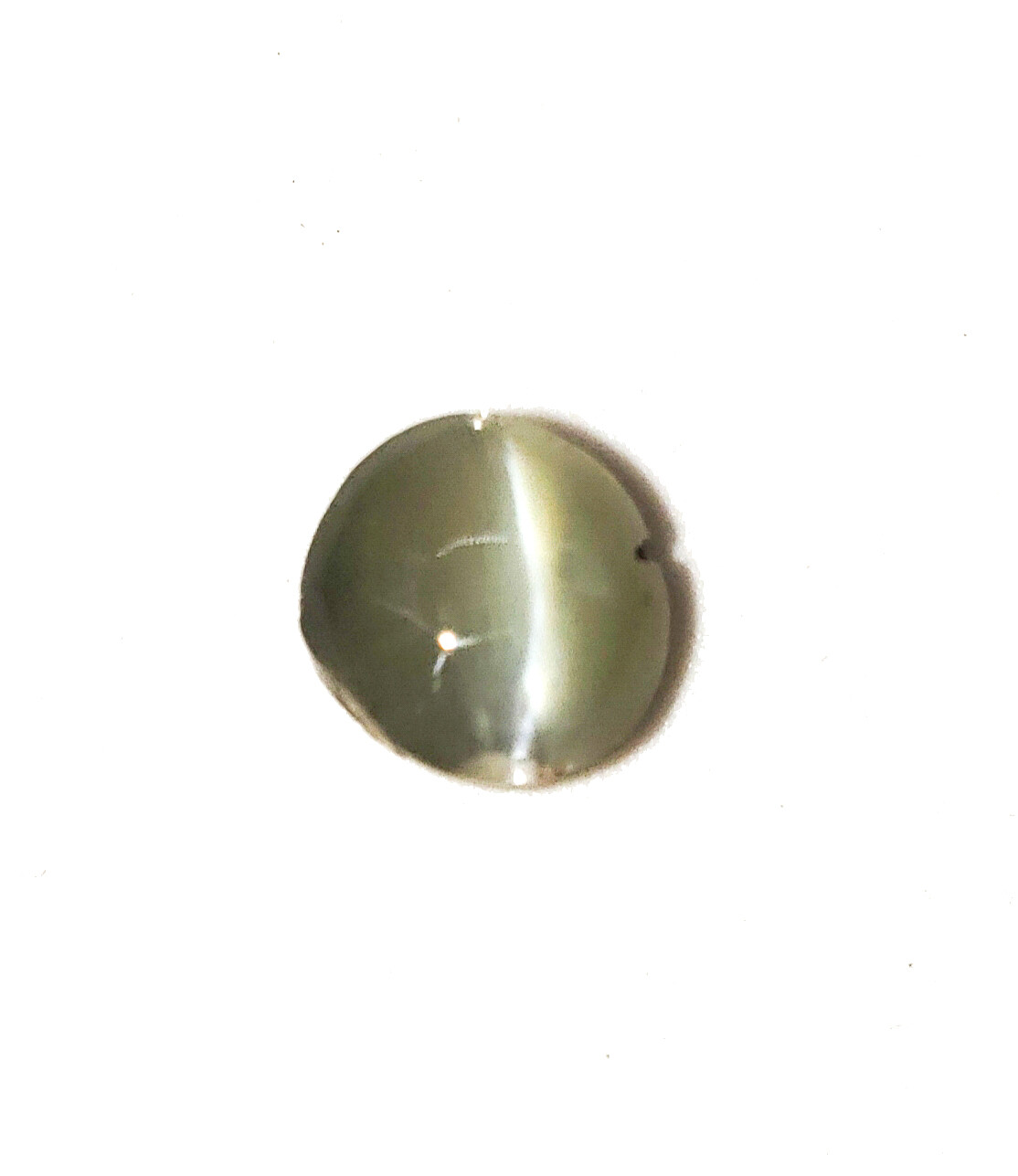 Natural Chrysoberyl Cats eye Stone 1.79 Ct None Treated