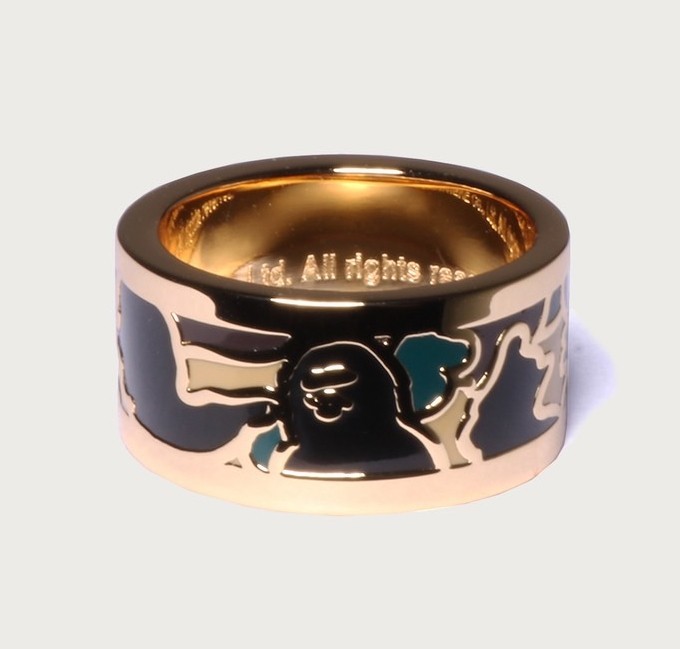 A BATHING APE Men’s Goods 1ST CAMO RING 1M80182006