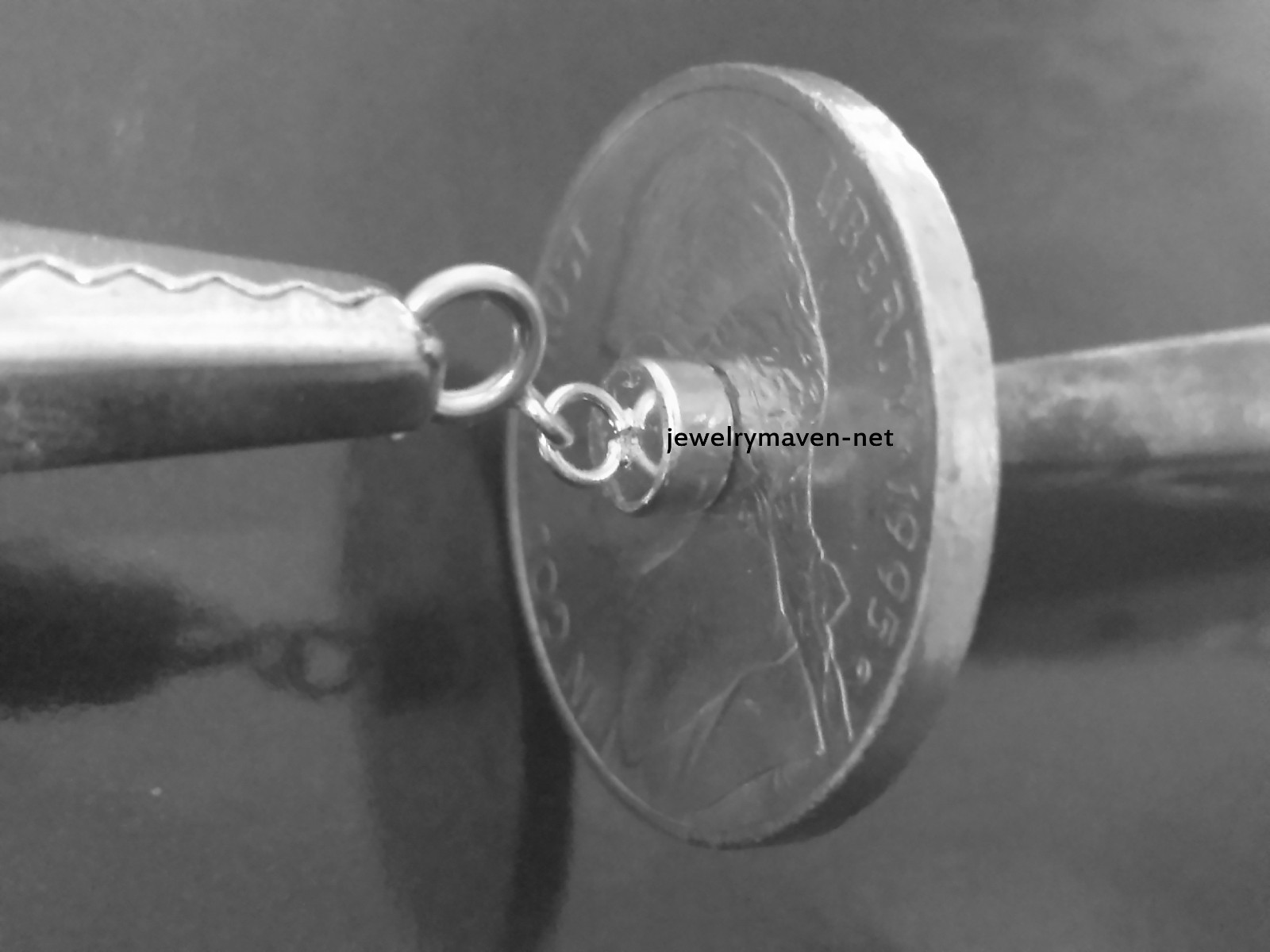 4.5mm TINY Sterling Silver MAGNETIC CLASP 1/2″ Chain Extender 5mm Spring Ring US