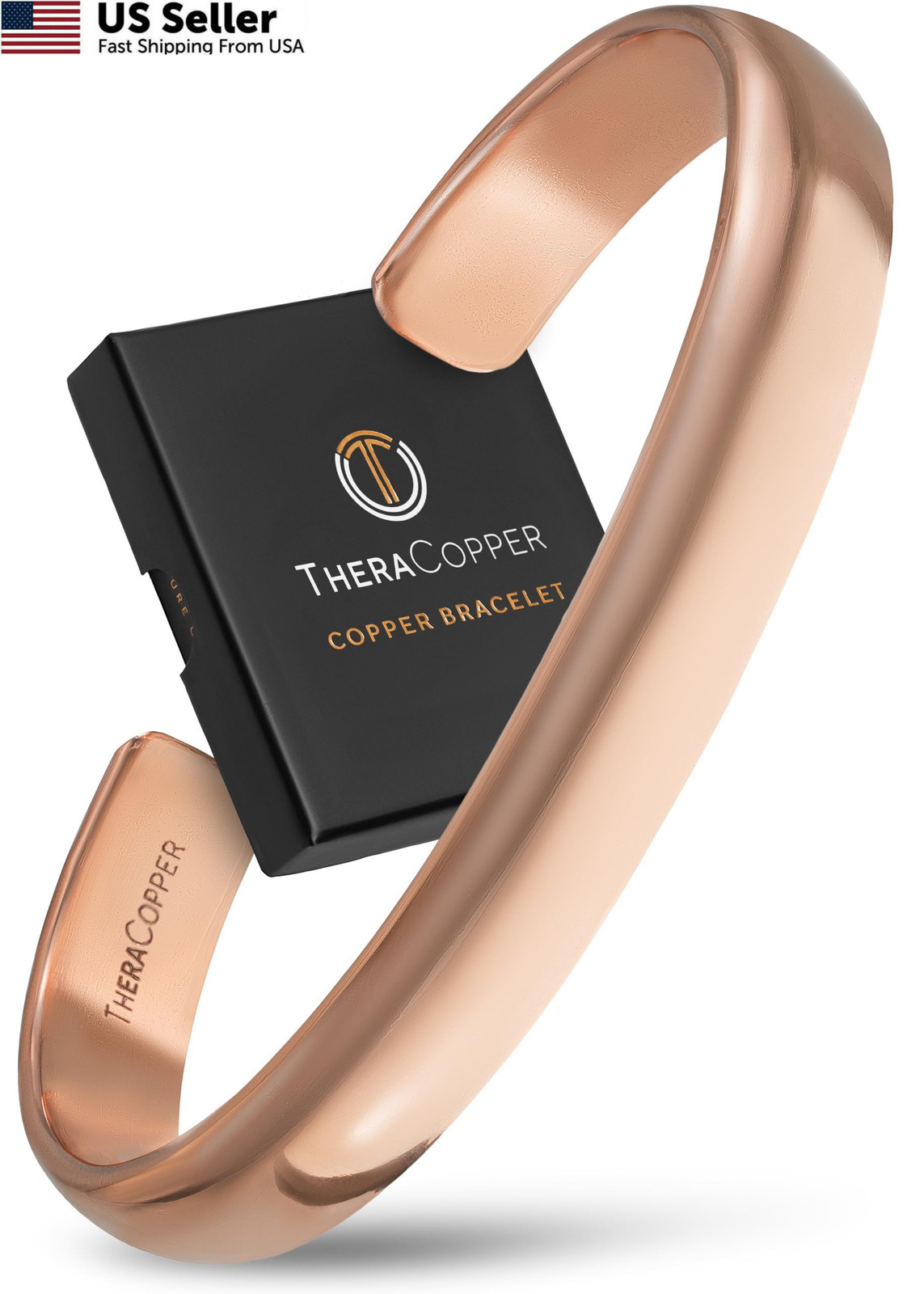 Handmade 100% Pure Solid Raw Uncoated Copper Cuff Bracelet for Adults USA