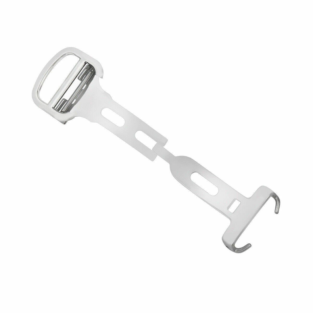 16-18-20MM DEPLOYMENT BAND BUCKLE CLASP FOR CARTIER LEATHER OR RUBBER STRAP SS