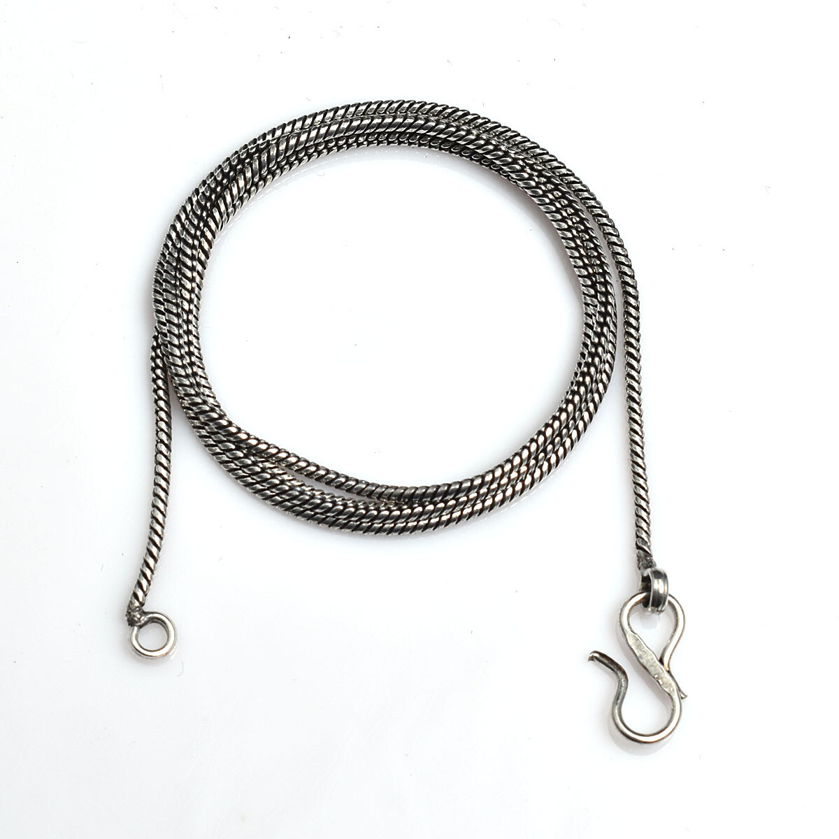 16″18″20″22″24″ Snake Chain S” Lock Ethnic Handmade Necklace Jewelry.