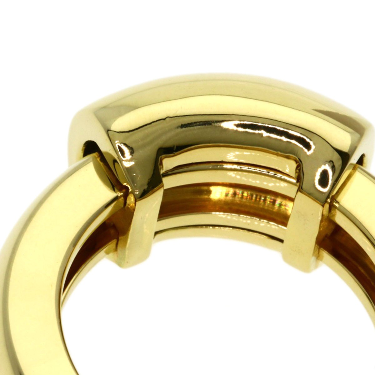 PIAGET Dancer 1P Diamond #53 Ring K18 Yellow Gold Ladies [Used]