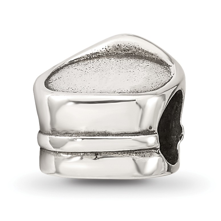 Silver Reflections Nurse Hat Bead QRS3520