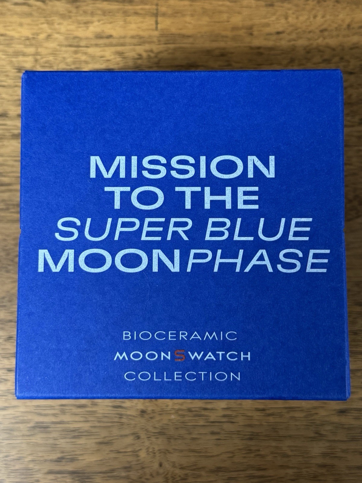 100%Authentic Swatch x Omega Moonswatch Mission To The Super Blue Moon Moonphase