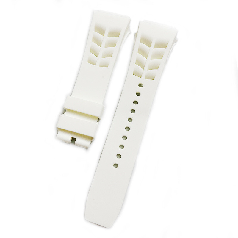 25mm-Spring Bar-Watch Rubber Band Strap For RICHARD MILLE RM011 RM-11