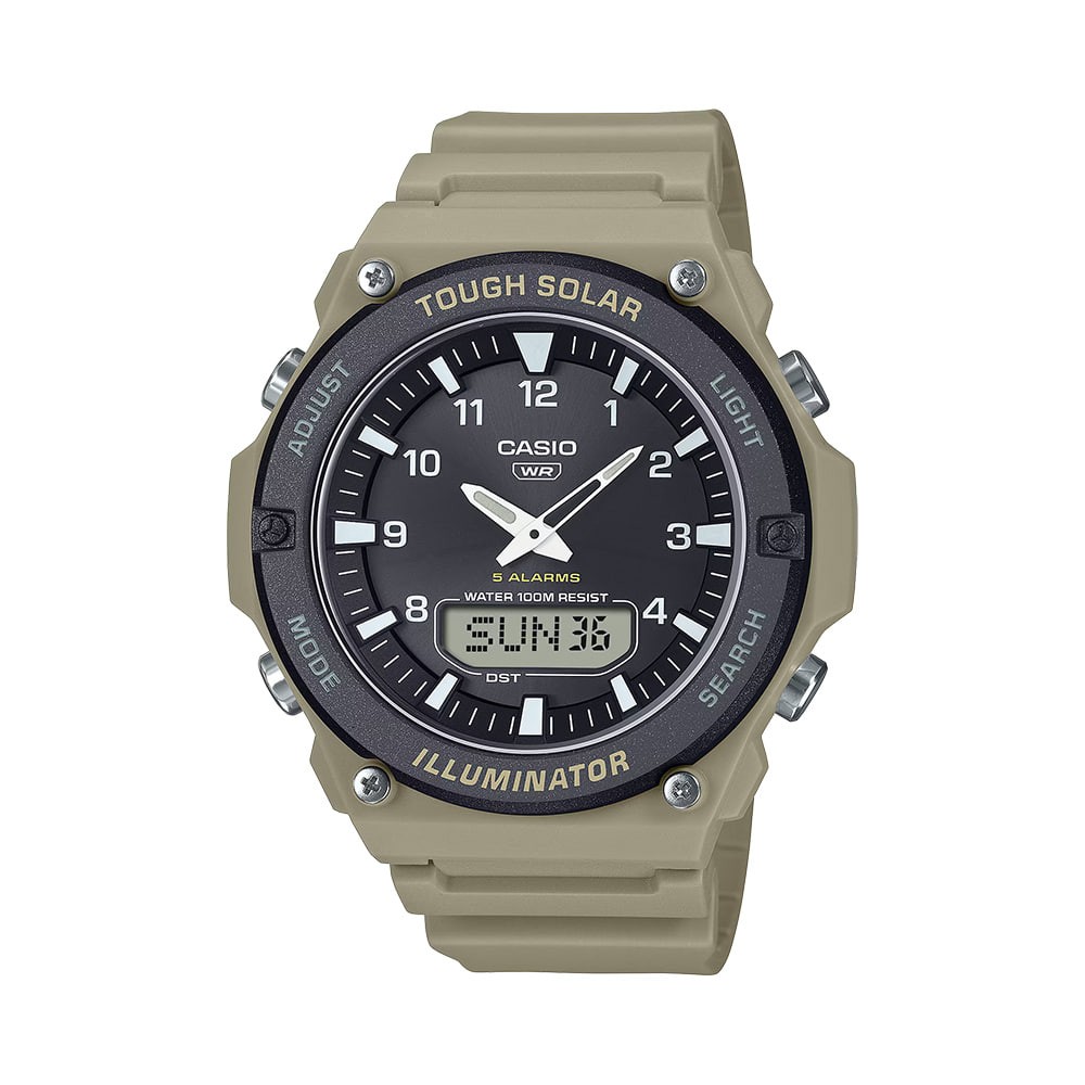 Casio AQ-S820W-5A Tough Solar Sport Ana-Digi Men’s Resin Watch