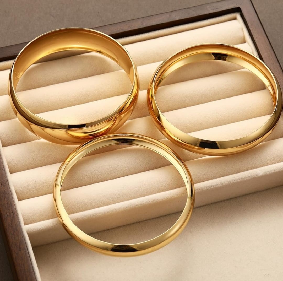 Indian bollywood gold plated braclet set for women and girls