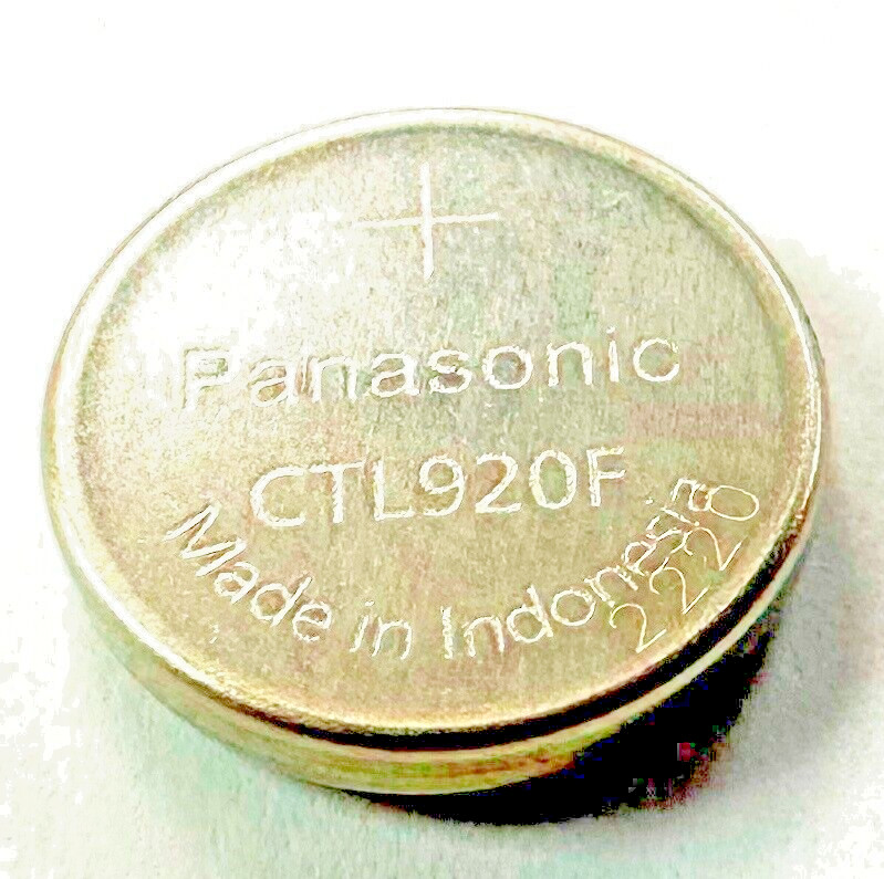 Rechargeable Panasonic solar battery for Casio watch CTL920F,Casio GSHOCK &More