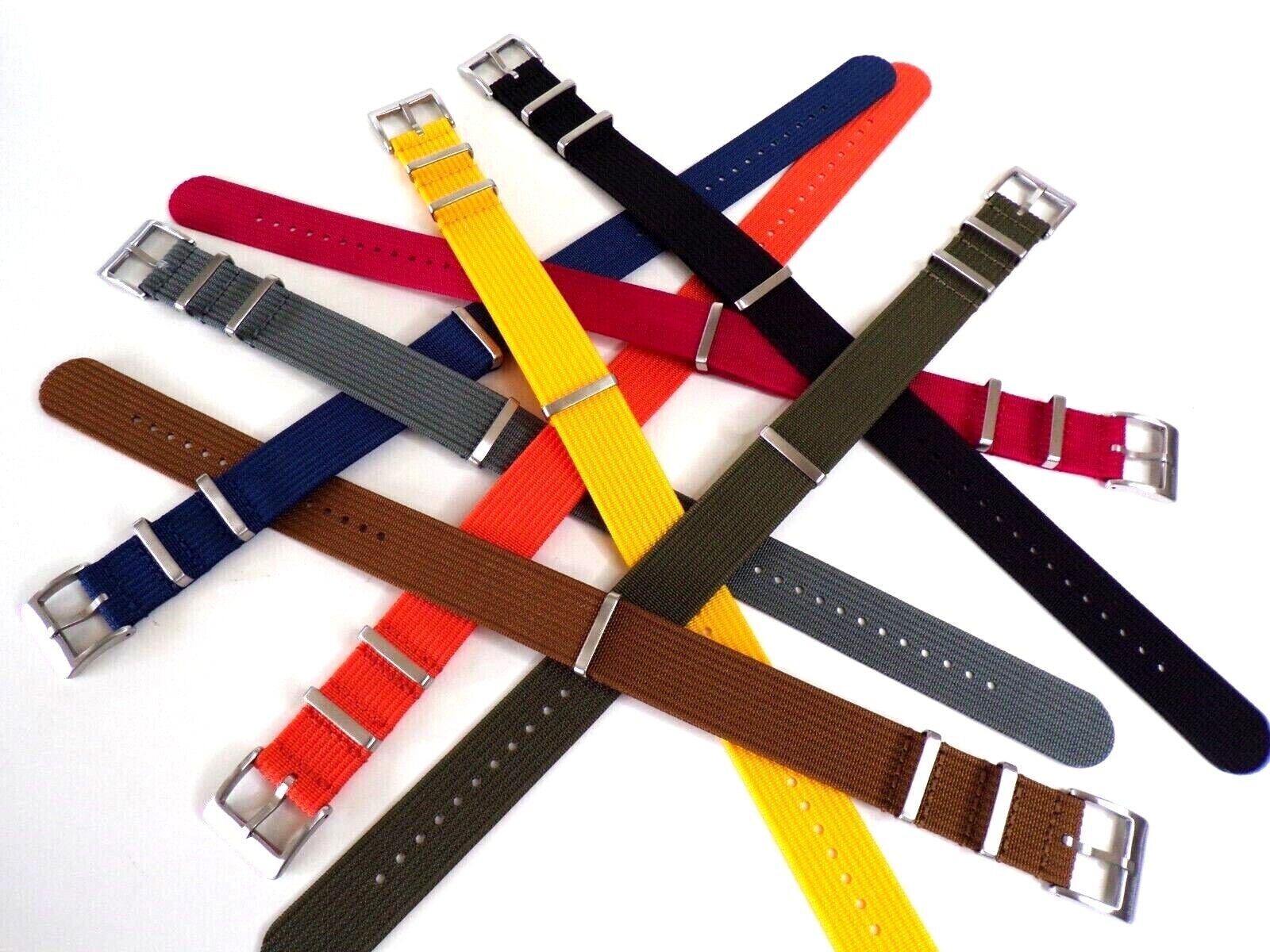 NATO G10 ® NEW RIBBED Xtreme WR Nylon military RAF watch band Pilot strap IW usa