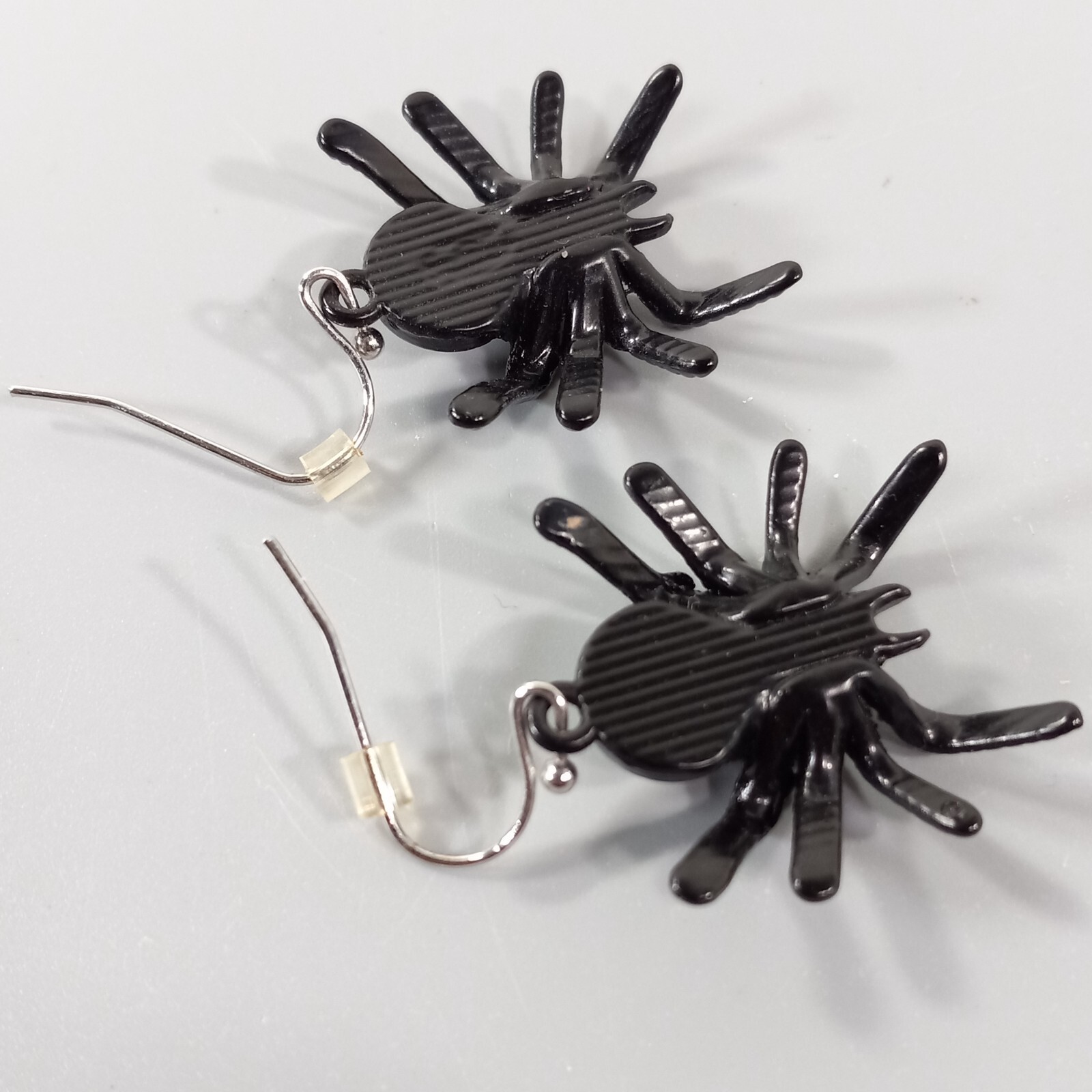 Spider Necklace Earring Sets Goth Halloween Rhinestone Fashion Jewelry Cosplay
